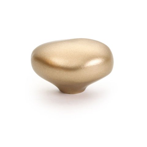 Puxador Ponto Seixo Pequeno Dourado Matte Zen Design Zp5761.955