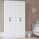 Ver imagem 2 de Armário 4 Portas Lavanderia Multiuso Multimóveis VCR8000 Branco