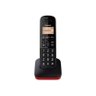 Telefone Panasonic sem Fio Kx Tgb310lar com Identificador de Chamadas - Preto e Vermelho - 2