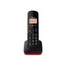 Telefone Panasonic sem Fio Kx Tgb310lar com Identificador de Chamadas - Preto e Vermelho - 1