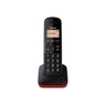 Telefone Panasonic sem Fio Kx Tgb310lar com Identificador de Chamadas - Preto e Vermelho - 3