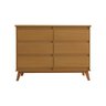 Cômoda para Quarto Londres com 6 Gavetas - Nature - 4