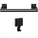 Ver imagem 1 de Kit Porta Toalha de Banho Duplo e Cabide Ventosa F.max