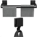 Ver imagem 4 de Kit Porta Toalha de Banho Duplo e Cabide Ventosa F.max