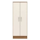 Ver imagem 2 de Armário Multiuso 2 Portas Viena Amêndoa Off White Demóbile