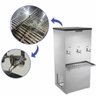 Fonte Bebedouro Industrial 100l Venâncio Inox com 3 Torneiras - 3