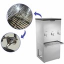 Ver imagem 3 de Fonte Bebedouro Industrial 100l Venâncio Inox com 3 Torneiras