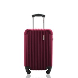 Mala de Bordo 10kg Viagem Rígida Rodas 360º Abs Cadeado Segredo Gladiador A2mb:cereja - 1