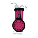 Ver imagem 4 de Dispenser Comedouro e Bebedouro 3 em 1 para Pet 750ml Rosa