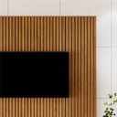 Ver imagem 3 de Painel Ripado para Tv 2,50m X 2,32m Naturalle - Mavaular