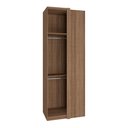 Ver imagem 2 de Guarda Roupa Modulado Canto Reto 245cm Setiba Plus Carvalho/off White