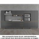 Ver imagem 1 de Conjunto Armários de Cozinha Modulada 7 Peças 4,00m Cj30-016 Semplicitá Móveis