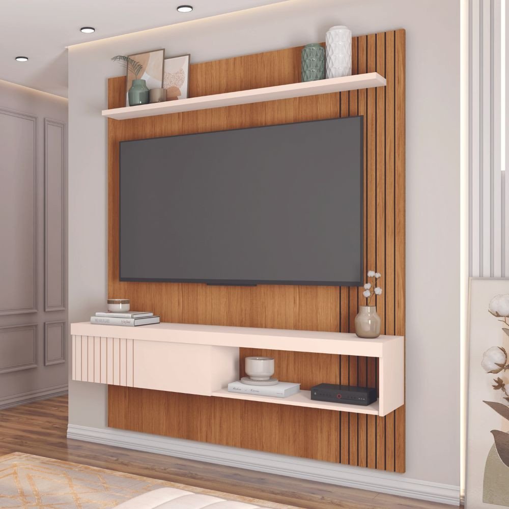 Painel para Tv Ate 55 Esmeralda Caemmun 1,50
