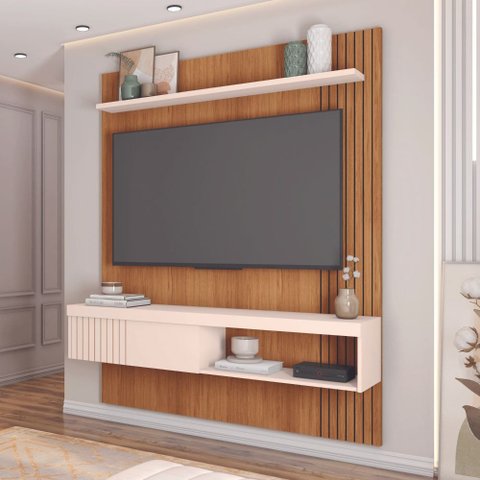 Painel para Tv Ate 55 Esmeralda Caemmun 1,50