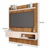 Painel para Tv Ate 55 Esmeralda Caemmun 1,50 - 4