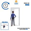 Ver imagem 7 de Kit Porta de Madeira 215x87cm Batente 14cm com Guarnição Cristal Primer Uniportas Abertura Direita