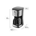 Ver mais imagens de Cafeteira Elétrica ECM30 Programável Digital Desligamento Automático Electrolux