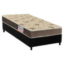 Ver imagem 1 de Cama Box Solteiro: Colchão Anatômico Orthoflex D33/ep Matera + Base Crc Suede Black(88x188)