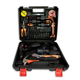 Maleta de Feramentas Completa Parafusadeira E Furadeira 12v - 3