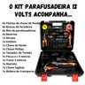 Maleta de Feramentas Completa Parafusadeira E Furadeira 12v - 5