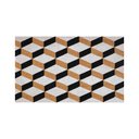 Ver imagem 4 de Capacho Retangular Fibra de Coco Base Pvc 75x45cm - Komeco Natural