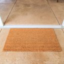 Ver imagem 2 de Capacho Retangular Fibra de Coco Base Pvc 75x45cm - Komeco Natural