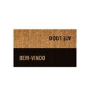 Ver imagem 5 de Capacho Retangular Fibra de Coco Base Pvc 75x45cm - Komeco Natural