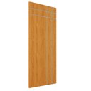 Ver imagem 1 de Porta de Madeira Frisada U.v 210cm X 90cm - R40t:cerejeira