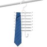 Cabide para Gravatas Cintos Suporte Organizador para Guarda-Roupa Armário Closets Cristal - 5
