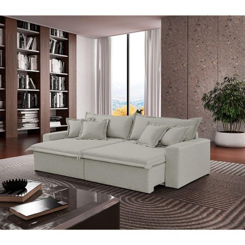 Sofá Montreal Veludo 2 Módulos de 120m B25cm Meu Sofá Online B026 Veludo Prata