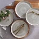 Ver imagem 4 de Prato Raso Cerâmica Caoba 27,5cm Cinza