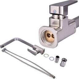 Torneira Gourmet para Cozinha com Misturador Monocomando Água Quente e Fria e Giro de 360° - 5