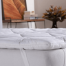 Pillow Top Queen Toque de Pluma Fibras Siliconadas 158x198 Plumasul - 3