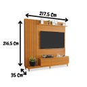 Ver imagem 5 de Rack Painel para Sala Ripado Jakarta para Tv até 65 Polegada