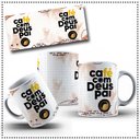 Ver imagem 2 de Caneca Branca Personalizada Devocional Café com Deus Pai em Porcelana 325 Ml Presente Criativo Fé