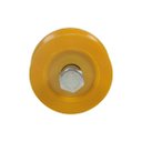 Ver imagem 4 de Roldana Portão Nylon Laranja 2.1/2" Cantoneira com Parafuso - Fp