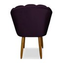 Ver imagem 5 de Kit 02 Cadeiras para Mesa de Jantar Flor Pés Palito - Balaqui Decor Cor:roxo