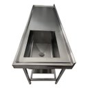 Ver imagem 4 de Pia Aço Inox Industrial 170x60x90 Cm Cuba Direita Nortinox