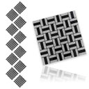 Ver imagem 2 de Pastilha de Vidro Kit 11 Uni Adesiva Parede Cozinha Banheiro Sala Decorativa Moderna Requintado Refo
