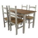 Ver imagem 2 de Mesa de Jantar de Madeira Cinza Lavado