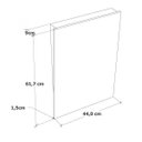 Ver imagem 4 de Espelheira 61,7x44cm em MDF Florença Darabas Agardi