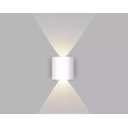 Ver imagem 3 de Arandela Branca Ip65 2W 3000K 7,7x8cm 2 Fachos Kit com 5