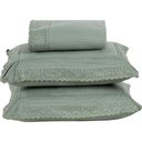 Ver imagem 1 de Colcha Queen Home Paris com Bordado Inglês Micropercal 300 Fios Toque de Algodão 3 Peças - Verde