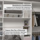 Ver imagem 6 de Quarto de Solteiro com Guarda Roupas e Mesa de Cabeceira Alpes Luciane Móveis