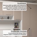 Ver imagem 5 de Quarto de Solteiro com Guarda Roupas e Mesa de Cabeceira Alpes Luciane Móveis