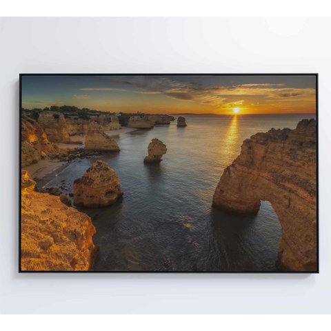 Quadro Rochas no Mar Decor&quadros Vig010