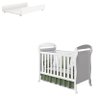 Berço Americano Danny com Trocador Juju Branco - Reller - 1