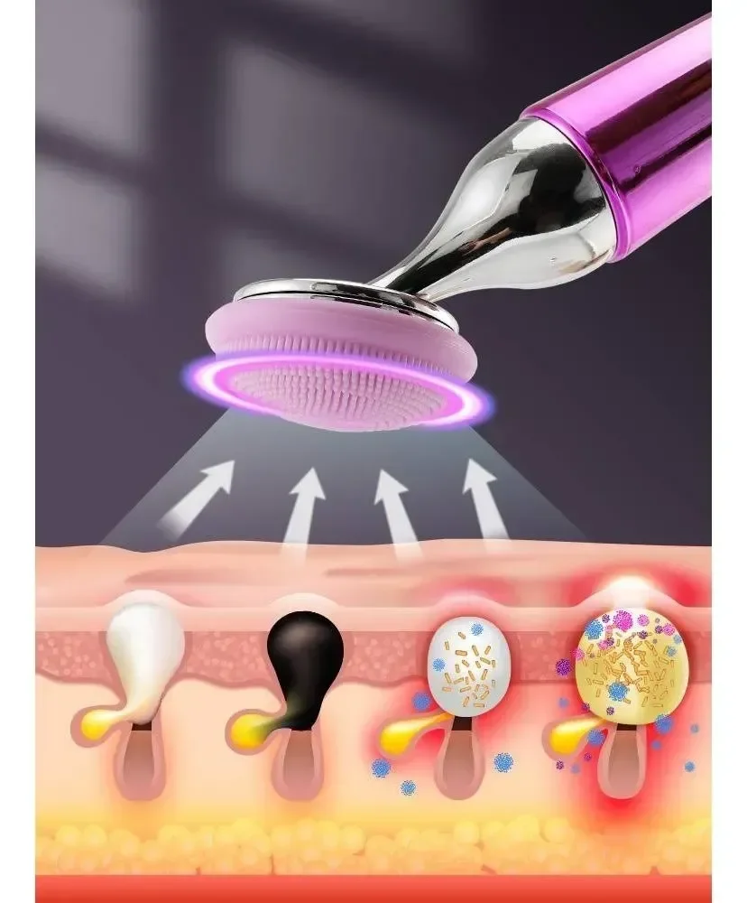 Ver imagem 3 de Massageador Facial Inox a Bateria Snh26 Snel Home