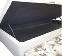 Ver imagem 2 de Bicama Box Baú Solteiro Com Auxiliar De Molas 3x1 - 88x188