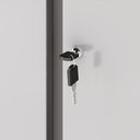 Ver imagem 4 de Armário Aço Escritório Fechadura 4 Prateleiras Ea301 Laranja